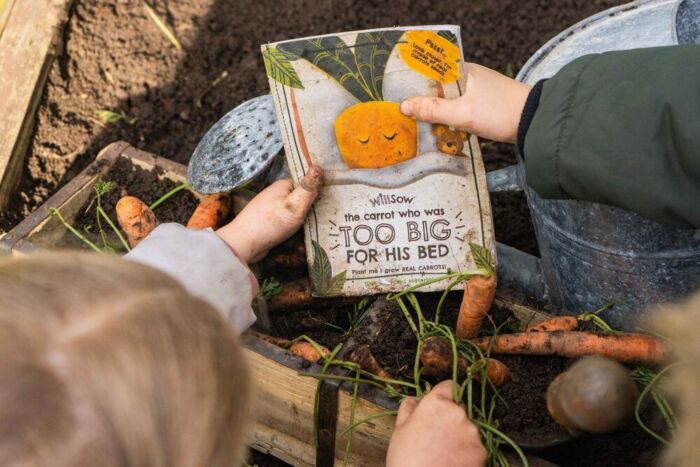 The Carrot Who Was Too Big For His Bed - Image 2