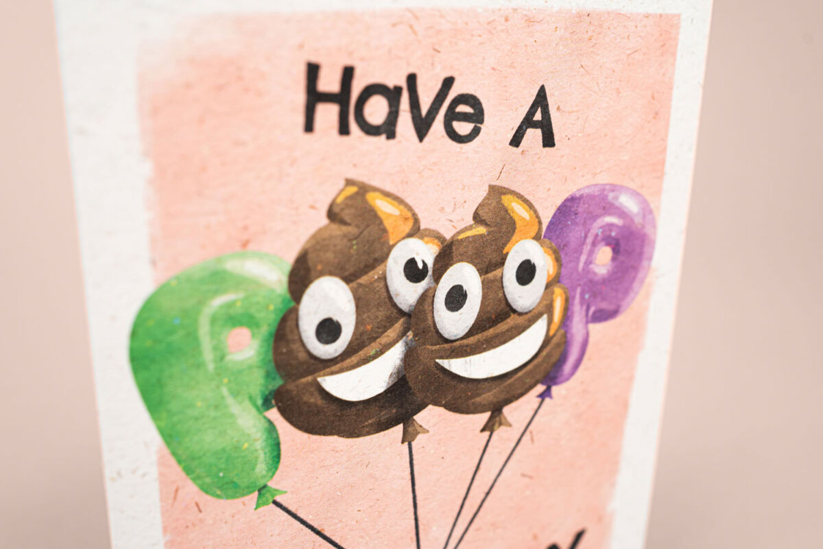 Have a Poop Birthday Card willsow
