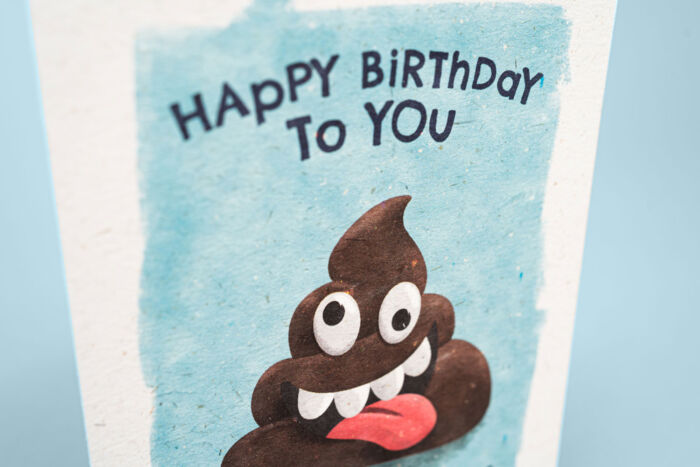 Happy Birthday To You (Elephant Poo) Card - Image 2