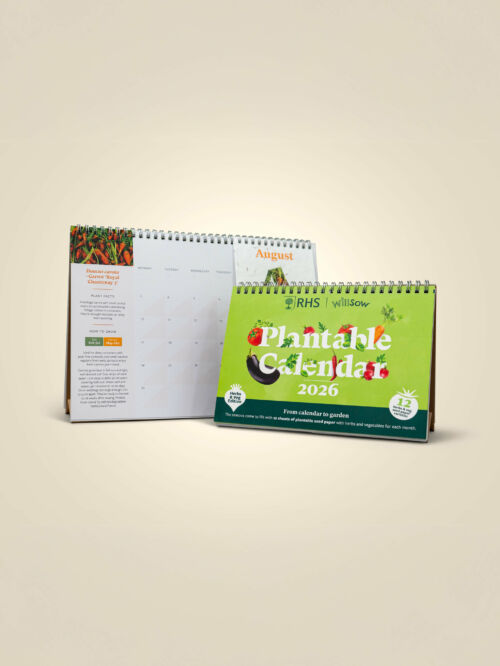 NEW! Plantable Veg & Herb Desk Calendar (A5)